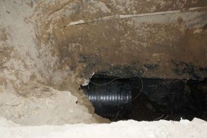 Broken Sewer Line Repair